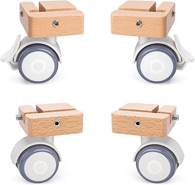 Niteangel Integratore universale Adatto solo per Niteangel Bigger World Series Gabbia per criceti Aspen in MDF per spostare semplicemente la gabbia per criceti (Burlywood, per Niteangel Bigger