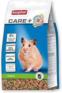 BEAPHAR – CARE+ – Alimentation Super premium extrudée pour hamster – Avec protéines animales – Haute digestibilité & valeur énergétique – Usure naturelle des dents – Sans sucres ajoutés – 700g