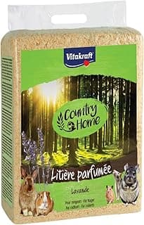 Vitakraft Country Home - Litière en copeaux parfumés à la lavande pour rongeurs - 900gr