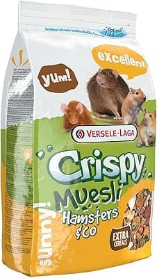 Versele laga Crispy Muesli Mangime per Criceti e Altri Roditori, 1 kg