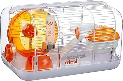 Habitrail Jaula de Cristal para Hámster