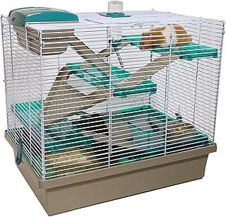 Rosewood Pico XL Cage Bleu Sarcelle Translucide pour Petit Animal